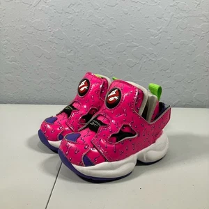 Reebok Ghostbusters x Versa Pump Fury Toddler | Pink | Infant Size 3 - Picture 1 of 7