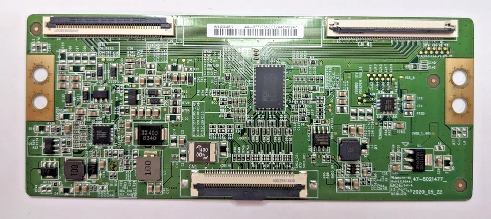 TOSHIBA 43QV2F63DB 43" SMART TV T-CON CONTROLLER BOARD HV430QUBF70 ORIGINAL - Image 1 of 1
