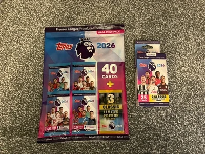 Topps 2026 Premier League - Multipack & Eco Pack - Both Sealed And New