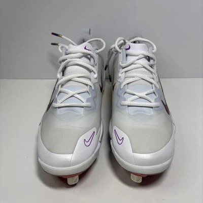 Nike baseball or softball metal cleats rainbow FB2907-106 men size 7,women 8.5 - Image 1 of 4