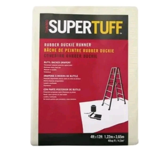 *Case Of 8* Trimaco Supertuff Rubberduckie 4x12' 80207 - Image 1 of 1