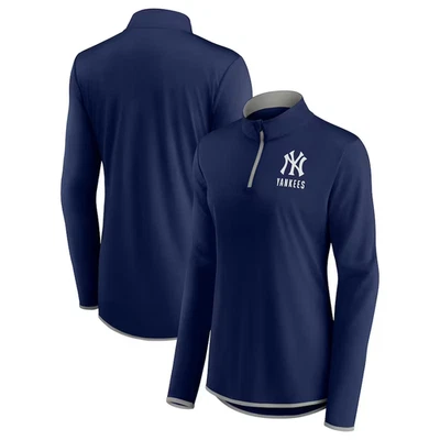 New York Yankees Fanatics Women's XL 1/4 Zip Long Sleeve Pullover Jacket NWT - Image 1 of 4