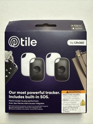 Tile by Life360 - Life360 Tile Pro - Leistungsstarker Bluetooth Tracker, Schlüsselfinder - Bild 1 von 2