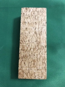 Cuchillo ruso Carelia Masur abedul Puukko escala bloques en blanco KAR - Imagen 1 de 4