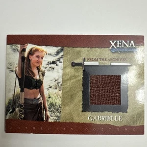 Xena Warrior Princess From The Archives Gabrielle Costume Card GC1 - Picture 1 of 2