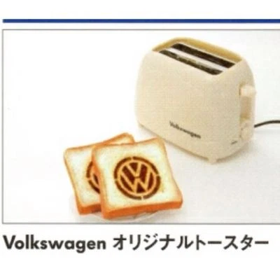 Volkswagen Toaster Elfenbein VW Mit Kiste Original Mini Bus Ab Japan Sehr Selten - Bild 1 von 4