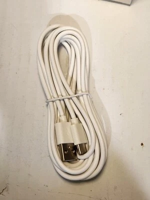 White 9FT Type C USB Charging Cable with Box - Image 1 of 3