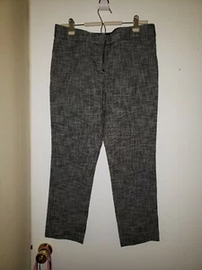 Ann Taylor Ankle Pants, Blue, Preowned, Size 8, Devin style - Picture 1 of 5