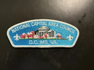 Boy Scouts Two National Capital Area Council Strip S-1 Cloth Back CSP SAP - Picture 1 of 2
