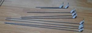 Eagle Hockey Game rod 11 pieces  table top hockey fits 1960's Table Hockey - Picture 1 of 2