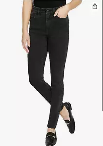 BUFFALO WOMEN'S MOLLIE HIGH RISE STRETCH SKINNY JEANS (BLACK 22/42) NWT - Picture 1 of 3