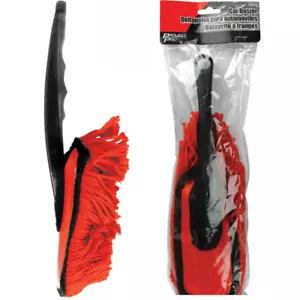 NEW Car Duster Cloth with Plastic Handle - 1495 - Foto 1 di 1
