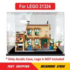 Display Case For Lego 21324 Ideas 123 Sesame Street Storage Dust Proof Glue Free