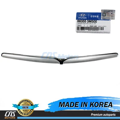 GENUINE Hood Molding Garnish for 2009-2011 Hyundai Genesis Sedan 863553M500⭐⭐⭐⭐⭐ Foto 1 de 3