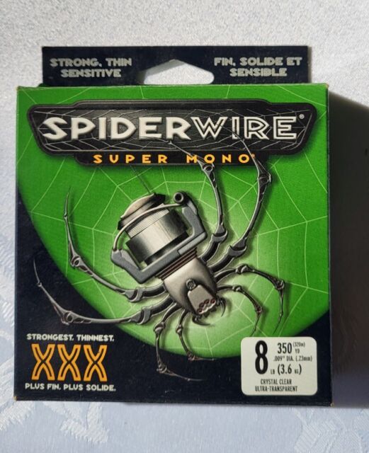 Spiderwire Clear Monofilament Fishing Fishing Lines & Leaders for sale