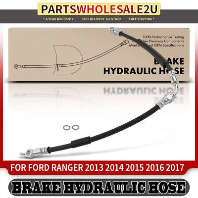 Front LH Brake Hydraulic Hose for Ford Ranger 2013 2014 2015-2017 2.2L 2.5L 3.2L - Image 1 of 4