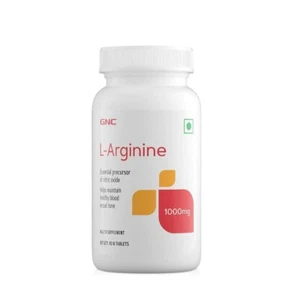 GNC L-Arginine 1000 mg 90 Tablets - Picture 1 of 3
