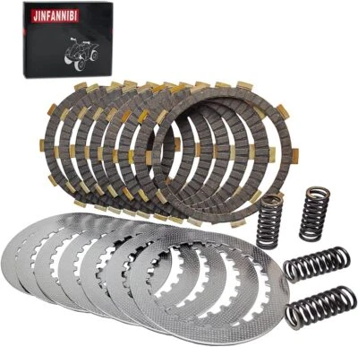 Clutch Friction Steel Plates Kit for Honda Shadow Spirit 750 VT750DC 2001-2007 Foto 1 de 4