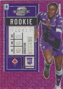 2020/21 CHRONICLES CHRISTIAN KOUAME OPTIC ROOKIE TICKET PURPLE MOJO PRIZM #7 - Picture 1 of 1