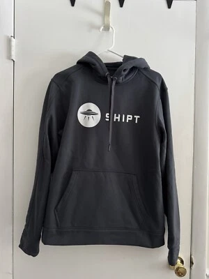 Shipt Vintage Unisex Sweatshirt Hoodie - Pullover - Dark Gray - Medium - Image 1 of 4