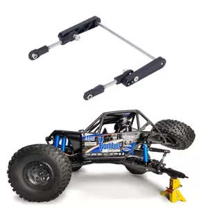 For 1/10 RC Axial Wraith 90048 RR10 Crawler Metal Rear Anti Sway Bar Swaybar Set - Picture 1 of 9