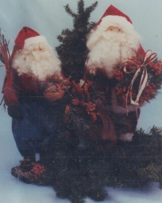 Jolly Nicks Doll Decor Craft Pattern Santa St Nick Christmas Decoration 1992 - Image 1 of 4
