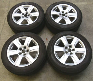 orig. AUDI A6 4G Alufelgen + Sommerreifen PIRELLI 225/55 R17 97Y,4G0601025A - Bild 1 von 6