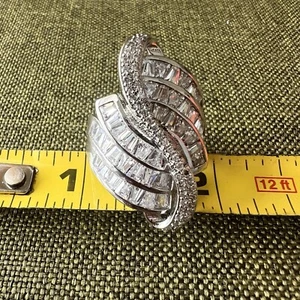 925 Sterling Silver Ring Sz 9.5 READ! - Picture 1 of 9