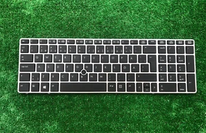 Teclado usado genuino HP EliteBook 8570p SWE/FINN NO retroiluminado QWERTY 701986-B71 - Imagen 1 de 7