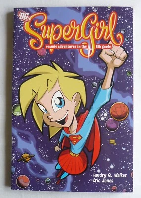 Supergirl Cosmic Adventures in the 8th Grade Trade Paperback Graphic Novel - DC - Image 1 of 2
