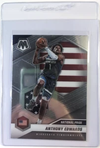 2020-21 Mosaic Anthony Edwards Rookie #252, GSC Gem Mint 10, Quick Grade - Picture 1 of 5