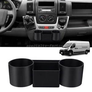 Doppelter Getränkehalter passend für Fiat Ducato Peugeot Boxer Citroen 2007+ - Bild 1 von 7