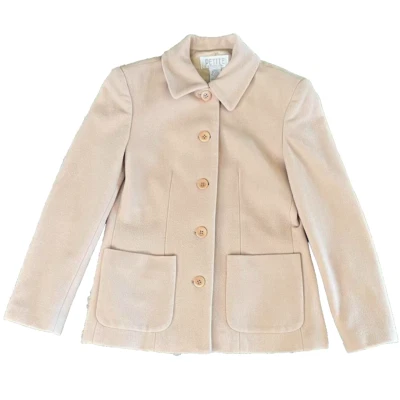 Vintage Petite Sophisticate Women Wool Cashmere coat Old Money - Image 1 of 4