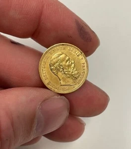 Prussia (Germany) - 1888-A Gold 10 Mark - Picture 1 of 5