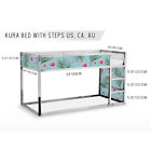 Ikea Kura Bed Removable Decal Self-Adhesive Sticker For Furniture Hawai Flowers
