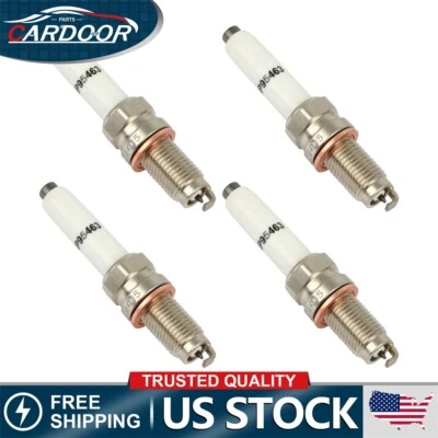 4pcs Platinum Spark Plugs For 2016-2018 Audi A3 Sportback e-tron 1.4L L4 - Image 1 of 4