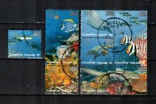 THAILAND Scott's 2511a/i ( 7v ) Reef Fish Surcharges F/VF Used ( 2010 )