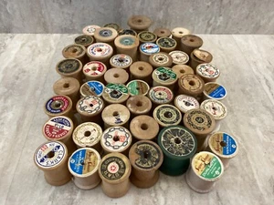 Holzspulen - 1" bis 1,5" - Vintage - 50 Stück - Bild 1 von 8