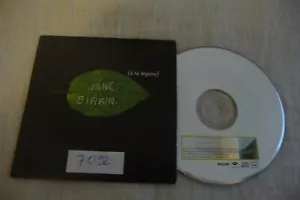 JANE BIRKIN A LA LEGERE CD 1 TITRE PROMO CARDSLEEVE. SOUCHON / VOULZY. - Imagen 1 de 2