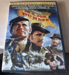 Major Dundee DVD 1964 Heston Peckinpah Region 1 NTSC English & French Audio - Picture 1 of 3