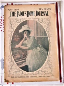 1896 MAY LADIES' HOME JOURNAL MAGAZINE - GREAT ILLUSTRATIONS & ADS - Imagen 1 de 3