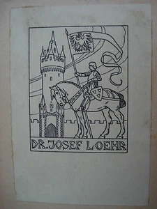 Dr. Josef Loehr Löhr Schwager von Thomas Mann ! München Starnberg Carlyle Goethe - Bild 1 von 4