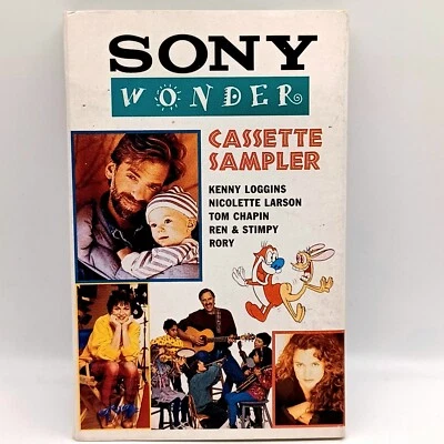 Sony Wonder Cassette Sampler Nickelodeon Ren and Stimpy Happy Joy 1994 - Image 1 of 3