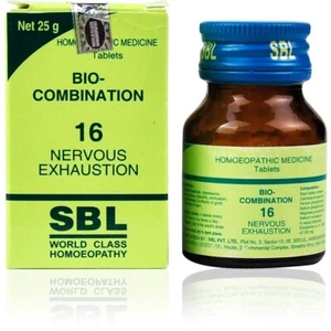 4 X SBL Homeopathic Bio-Combination 16,25g Tablets- Nervous Exhaustion - Picture 1 of 3
