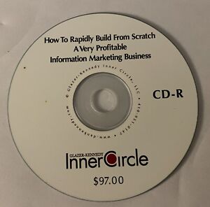 Dan Kennedy INNER CIRCLE Member Only CD RAPIDLY BUILD INFO BUSINESS FROM ZERO