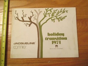 Wohl Shoe Company Jacqueline Connie Holiday Transition 1971 catálogo de zapatos - Imagen 1 de 4