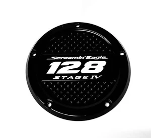 Cubierta Screaming Eagle SE128 Derby para SOFTAIL M8 MILWAUKEE OCHO 6,25" de diámetro - Imagen 1 de 4