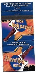 Hard Rock Hotel & Casino-Las Vegas, Nevada  Vintage Matchbook Cover - Picture 1 of 2