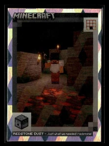 2024 Panini Minecraft - Crafting Chronicles Cubic Foil - #143 Redstone Dust - Picture 1 of 2