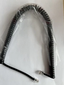 Replacement Panasonic Telephone Handset Coiled Cable Black for KX-TGF320E - Picture 1 of 1